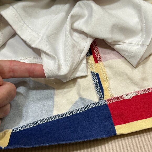 Loud Mouth Stars and Stripes Skort Size: 4 - Picture 9 of 13